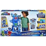 PJ Masks Pigiami HQ di lusso, quartier generale, giocattolo prescolare con 2 figure e 1 veicolo, per bambini dai 3 anni