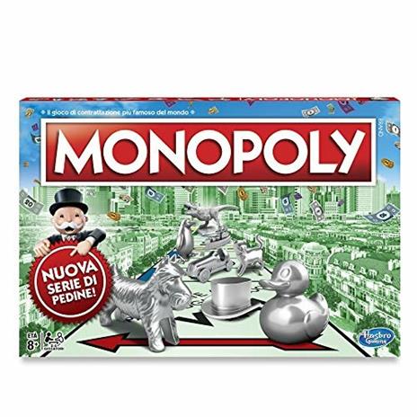 Monopoly - Classico (gioco in scatola Gaming) - Hasbro - Games - Giochi di  ruolo e strategia - Giocattoli | laFeltrinelli