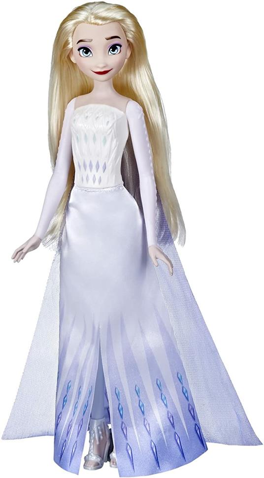 Hasbro Disney Frozen - Regina Elsa fashion doll, per bambini dai 3 anni in  su
