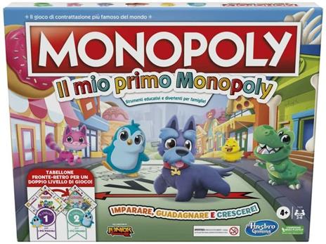 Monopoly - Il Mio Primo Monopoly, gioco da tavolo per famiglie - 2