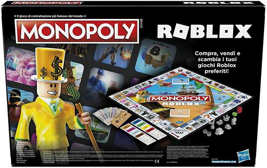 Monopoly - Roblox, gioco da tavolo per bambini dagli 8 anni in su (Edizione  2022) - Hasbro - Games - Giochi di ruolo e strategia - Giocattoli |  Feltrinelli