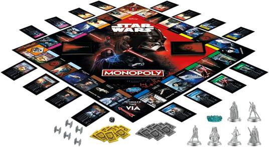 Monopoly - Star Wars Lato Oscuro, gioco da tavolo per famiglie, bambini e  bambine dagli 8 anni in su, regalo Star Wars - Hasbro - Monopoly - Giochi  di ruolo e strategia - Giocattoli