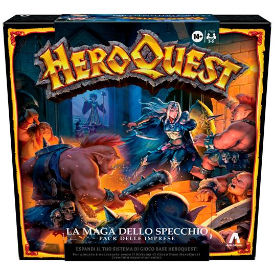 Avalon Hill, HeroQuest, Pack delle Imprese, La Maga dello Specchio, in  Stile Dungeon Crawler, espansione Base HeroQuest - Hasbro - Giochi di ruolo  e strategia - Giocattoli | laFeltrinelli