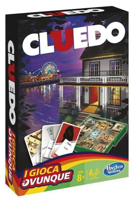 Cluedo - Travel (gioco in scatola, Hasbro Gaming) - Hasbro - Games - Giochi  di abilità - Giocattoli | Feltrinelli