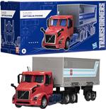 Transformers Generations, Optimus Prime Volvo VNR 300, action figure convertibile (17,5 cm)