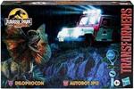 Transformers Collaborative Jurassic Park x Transformers Dilophocon and Autobot JP12