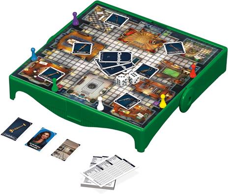 Cluedo, I Gioca Ovunque, gioco portatile per 3-6 giocatori, gioco da viaggio per bambini e bambine - 3