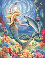 Painting By Numbers Junior. Mermaid