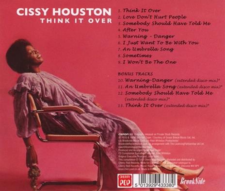 Think it Over - CD Audio di Cissy Houston - 2