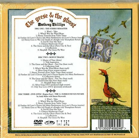 The Geese and the Ghost - CD Audio + DVD di Anthony Phillips - 2