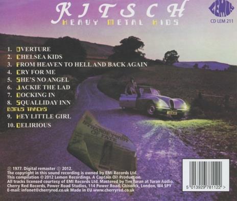 Kitsch (Remastered Edition + Bonus Tracks) - CD Audio di Heavy Metal Kids - 2