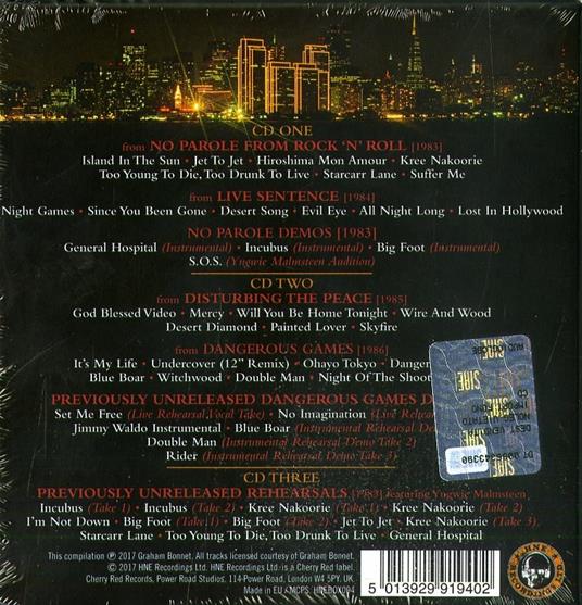 Breaking the Heart of the City - CD Audio di Alcatrazz - 2