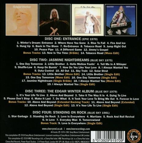 Tell Me in a Whisper - CD Audio di Edgar Winter - 2