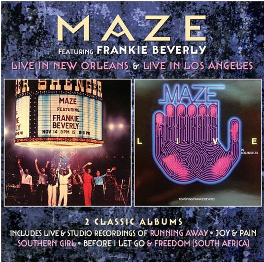 Live In New Orleans - Live In Los Angeles (Deluxe Edition) - CD Audio di Maze