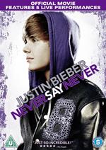 Justin Bieber- Never Say Never (DVD)