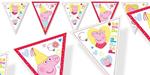 Bandierine Peppa Pig. Party Time