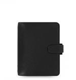 Filofax Agenda Organizer Ad Anelli Pocket Saffiano Nero