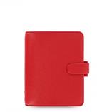 Filofax Agenda Organizer Ad Anelli Pocket Saffiano Rosso