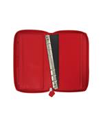 Filofax Agenda Saffiano Compact Zip Rosso