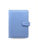 Filofax Agenda Organizer Ad Anelli Personal Saffiano Blu