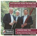 20th century music for wind trio