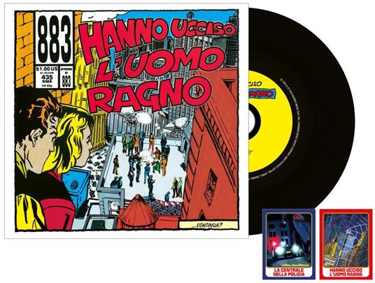 Hanno Ucciso l'Uomo Ragno (1992) (CD + 2 Figurine) - CD Audio di 883