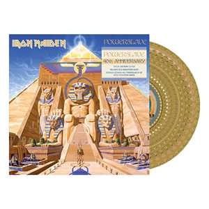 Vinile Powerslave (40th Anniversary Limited Edition Zoetrope Vinyl) Iron Maiden