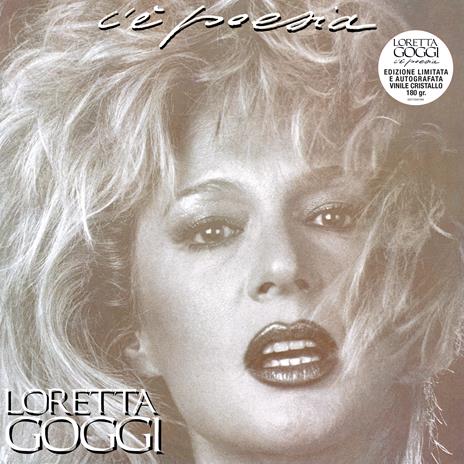 C'è poesia (Vinile cristallo - Edizione Limitata con Leaflet Autografato) - Vinile LP di Loretta Goggi - 2