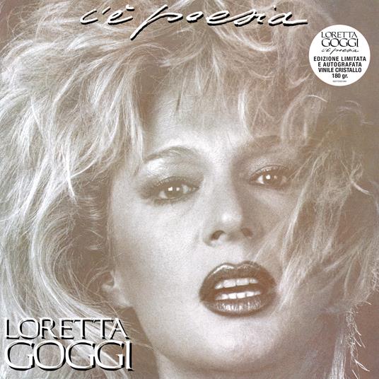 C'è poesia (Vinile cristallo - Edizione Limitata con Leaflet Autografato) - Vinile LP di Loretta Goggi - 2