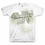 Green Day - Overspray White/Ts/Xl