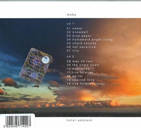 Hotel Ambient (Expanded Edition) - CD Audio di Moby - 2