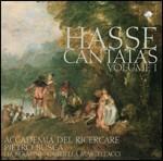 Cantate vol.1 - CD Audio di Johann Adolph Hasse,Gabriella Martellacci,Lia Serafini,Accademia del Ricercare,Pietro Busca