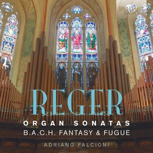 Sonate per organo n.1, n.2 - Fantasia e Fuga sul nome B-A-C-H op.60 - CD Audio di Max Reger,Adriano Falcioni