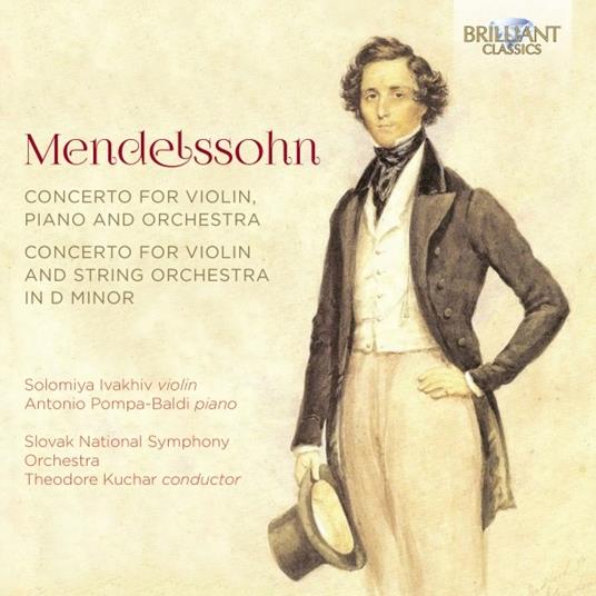 Concerto per violino e archi WMV03 - Concerto per pianoforte e violino  WMV04 - Felix Mendelssohn-Bartholdy - CD | laFeltrinelli