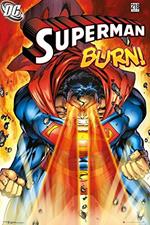 Poster Superman. Burn 61x91,5 cm.