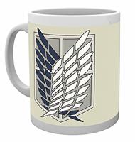 Tazza Attack on Titan. Badge