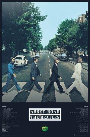 Poster Abbey Road Tracks Beatles 61x91,5 Cm. - GB Eye - Idee regalo |  Feltrinelli