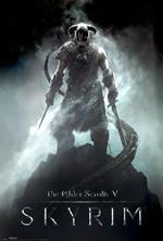 Poster Skyrim. Dragonborn 61x91,5 cm.