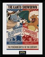 Foto In Cornice Pokemon. Red V Blue