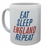 Tazza England. Eat Sleep England Repeat