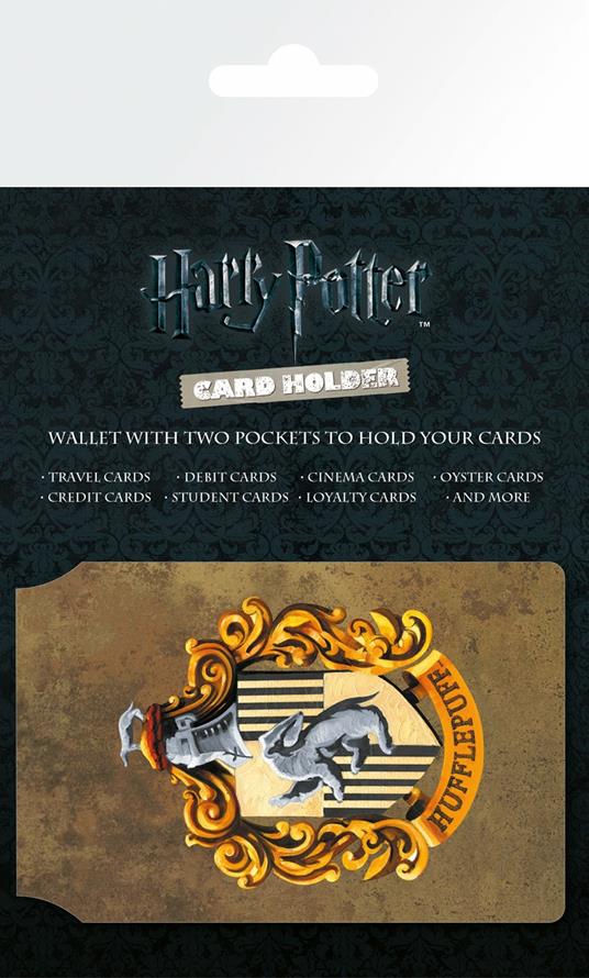 Portatessere Harry Potter. Hufflepuff