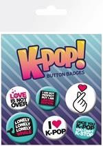 Badge Pack K Pop. Quotes