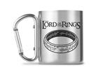 Lord Of The Rings - Ring. Tazza In Metallo Con Moschettone