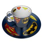 Dc Comics: ABYstyle - Logo Mirror (Mug & Plate Set / Set Tazza & Piatto)