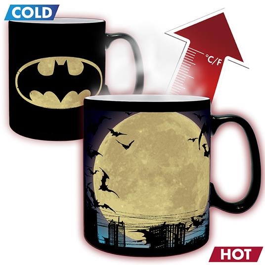 Dc Comics: Gb Eye - Batman The Dark Knight (Mug Heat Change 320 ml / Tazza  Termosensibile)