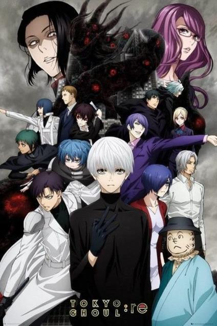 Maxi Poster 61X91,5Cm Tokyo Ghoul Re Key Art 3