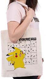 Borsa Di Tela. Pokemon: Gb Eye - Pikachu -Tote Bag-