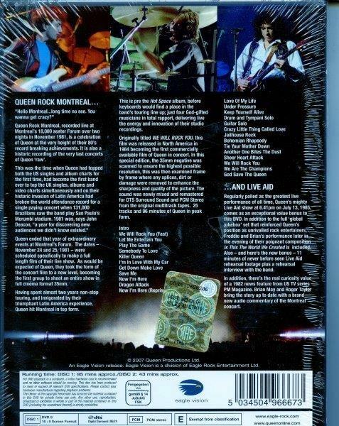 Queen. Rock Montreal & Live Aid (2 DVD) - Queen - CD | laFeltrinelli