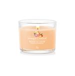 Yankee Candle Mango Ice Cream candela di cera Rotondo Banana, Arancione, Ananas, Vaniglia Arancione 1 pz