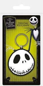 Portachiavi Nightmare Before Christmas. Jack Rubber Keychain